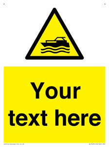 Custom Warning motorised watercraft